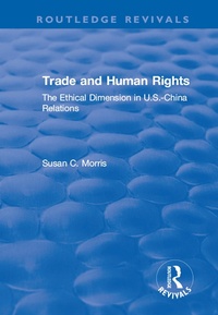Enlarge image Cover: Trade and Human Rights - Routledge