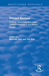 Enlarge image Cover: Printed Matters - Routledge