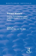 Cover: Printed Matters - Routledge
