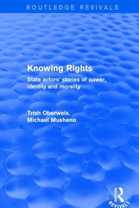 Enlarge image Cover: Revival: Knowing Rights (2001) - Routledge