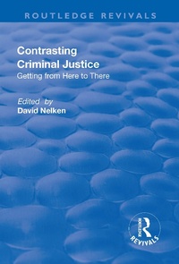 Abbildung von: Contrasts in Criminal Justice: Getting from Here to There - Routledge