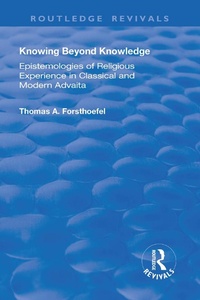 Enlarge image Cover: Knowing Beyond Knowledge - Routledge