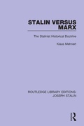 Cover: Stalin Versus Marx - Routledge