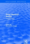 Cover: Peter Maxwell Davies - Routledge