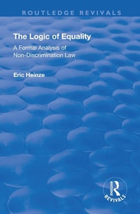 Enlarge image Cover: The Logic of Equality - Routledge