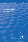 Cover: Samuel Weber - Routledge