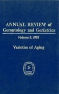 Cover: Annual Review Of Gerontology And Geriatrics, Volume 8, 1988 - Springer Publishing Company