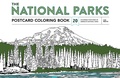 Cover: The National Parks Postcard Coloring Book - Earth Aware Editions