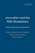 Cover: Journalism and the Nsa Revelations - I.B. Tauris
