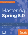 Cover: Mastering Spring 5.0 - Packt Publishing