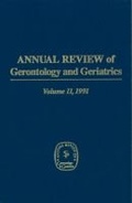 Cover: Annual Review Of Gerontology And Geriatrics, Volume 11, 1991 - Springer Publishing Company