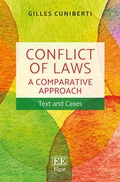 Cover: Conflict of Laws: A Comparative Approach - Edward Elgar Publishing