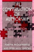 Cover: The Construction of Authorship - Duke University Press