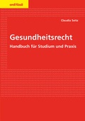 Cover: Gesundheitsrecht - Orell F&uuml;ssli Verlag