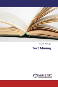 Enlarge image Cover: Text Mining - LAP Lambert Academic Publishing