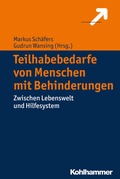 Cover: Teilhabebedarfe von Menschen mit Behinderungen - Kohlhammer