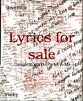 Cover: Lyrics for sale - BookRix