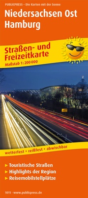 Abbildung von: Niedersachsen Ost, Hamburg - Freytag-Berndt und ARTARIA