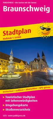 Abbildung von: Braunschweig, Stadtplan 1:14.000 - Freytag-Berndt und ARTARIA