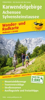Abbildung von: Karwendelgebirge, Achensee, Sylvensteinstausee - Freytag-Berndt und ARTARIA