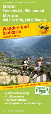 Abbildung von: Meran, Passeiertal, Ridnauntal / Merano, Val Passiria, Val Ridanna - Freytag-Berndt und ARTARIA