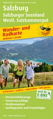 Abbildung von: Salzburg, Salzburger Seenland, Westl. Salzkammergut - Freytag-Berndt und ARTARIA