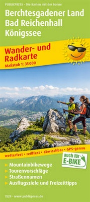 Abbildung von: Berchtesgadener Land, Bad Reichenhall, Königssee - Freytag-Berndt und ARTARIA