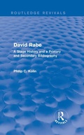 Cover: Routledge Revivals: David Rabe (1988) - Routledge