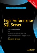 Cover: High Performance SQL Server - Apress