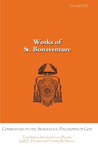 Abbildung von: Commentary on the Sentences - Franciscan Institute Publications