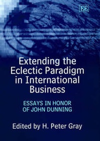 Enlarge image Cover: Extending the Eclectic Paradigm in International Business - Edward Elgar Publishing