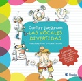 Cover: Canta y juega con las vocales divertidas - Editorial Bru&ntilde;o