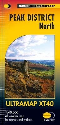 Abbildung von: Peak District North Ultramap - Harvey Map Services Ltd