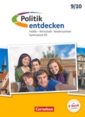 Cover: Politik entdecken - Gymnasium Niedersachsen - G9 - Ausgabe ab 2016 - 9./10. Schuljahr - Cornelsen Verlag