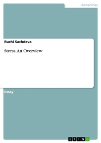 Enlarge image Cover: Stress. An Overview - GRIN Verlag