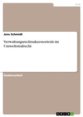Cover: Verwaltungsrechtsakzessoriet&auml;t im Umweltstrafrecht - GRIN Verlag