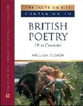Cover: The Facts on File Companion to British Poetry - Facts On File Inc