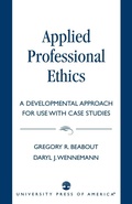 Cover: Applied Professional Ethics - University Press of America
