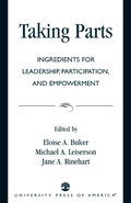 Cover: Taking Parts - University Press of America