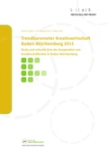 Cover: Trendbarometer Kreativwirtschaft Baden-W&uuml;rttemberg 2015 - GRIN Verlag