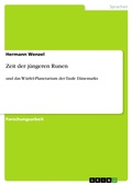 Cover: Zeit der j&uuml;ngeren Runen - GRIN Verlag