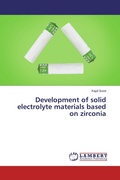 Cover: Development of solid electrolyte materials based on zirconia - LAP Lambert Academic Publishing