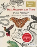 Cover: Das Museum der Tiere. Mein Malbuch - Prestel