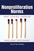 Cover: Nonproliferation Norms - University of Georgia Press