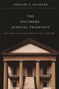 Cover: The Southern Judicial Tradition - University of Georgia Press