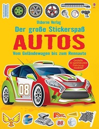 Enlarge image Cover: Der große Stickerspaß: Autos - Usborne