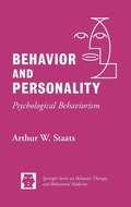 Cover: Behavior and Personality - Springer Publishing Company
