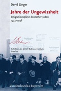 Cover: Jahre der Ungewissheit - Vandenhoeck & Ruprecht