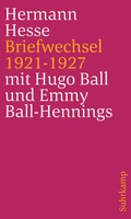Cover: Briefwechsel 1921 bis 1927 - Suhrkamp