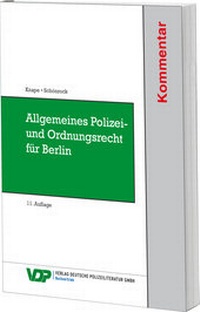 Abbildung von: Allgemeines Polizei- und Ordnungsrecht für Berlin - Deutsche Polizeiliteratur